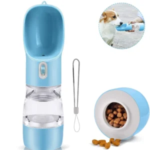 Portable Pet Feeding & Water Bottle