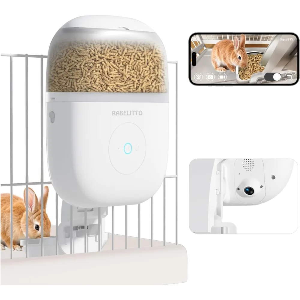 Smart Rabbit Feeder Camera - flywithagapeeagles