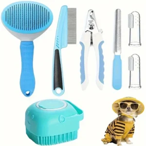 7-Piece Pet Grooming Kit